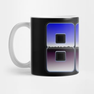 80s Chrome Mug